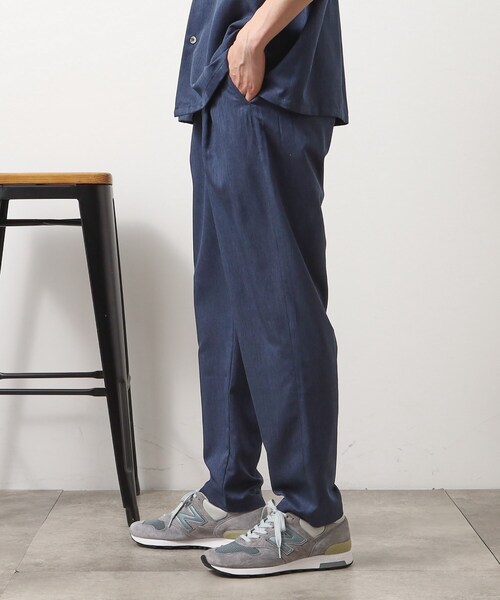 THE SHOP TK (ザ ショップ ティーケー )の「クールファイバーイージーパンツ 接触冷感/吸水速乾/UVケア/軽量/セットアップ可(その他パンツ・メンズ・ブラウン系/ネイビー・02/03/04)」の8枚目の写真