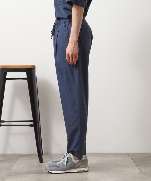 THE SHOP TK (ザ ショップ ティーケー )の「クールファイバーイージーパンツ 接触冷感/吸水速乾/UVケア/軽量/セットアップ可(その他パンツ・メンズ・ブラウン系/ネイビー・02/03/04)」の12枚目の写真