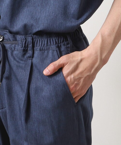 THE SHOP TK (ザ ショップ ティーケー )の「クールファイバーイージーパンツ 接触冷感/吸水速乾/UVケア/軽量/セットアップ可(その他パンツ・メンズ・ブラウン系/ネイビー・02/03/04)」の15枚目の写真
