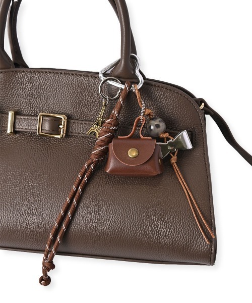 marjour（マージュール）の「MICRO BAG CHARM（キーホルダー・レディース・ブラウン・FREE）」の8枚目の写真