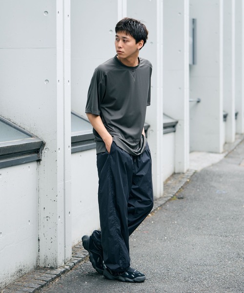 THE BOLDMAN(ザ ボールドマン)の「Drawcord Tee / ドローコードTシャツ(Tシャツ/カットソー・メンズ・ブラック/チャコールグレー・LARGE/MEDIUM)」の21枚目の写真