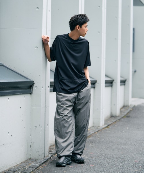THE BOLDMAN(ザ ボールドマン)の「Drawcord Tee / ドローコードTシャツ(Tシャツ/カットソー・メンズ・ブラック/チャコールグレー・LARGE/MEDIUM)」の17枚目の写真