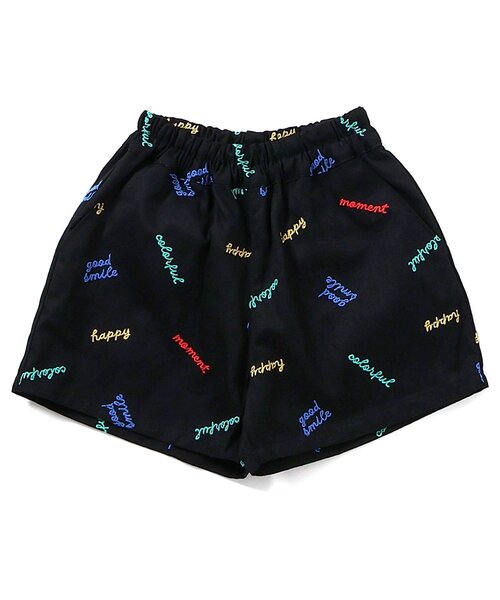 セール】【ジュニア対応】ロゴ刺繍ハーフパンツ（その他パンツ