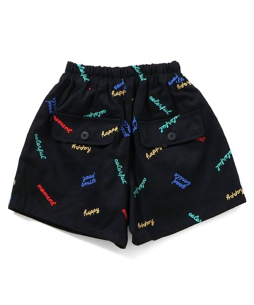 セール】【ジュニア対応】ロゴ刺繍ハーフパンツ（その他パンツ