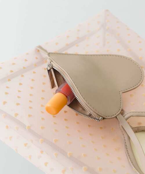 RODE SKO（ロデスコ）の「ハートシアーサンカクハンドバッグ（ハンドバッグ・レディース・ブラック/ベージュ・ONE）」の7枚目の写真