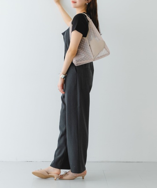 RODE SKO（ロデスコ）の「ハートシアーサンカクハンドバッグ（ハンドバッグ・レディース・ブラック/ベージュ・ONE）」の11枚目の写真