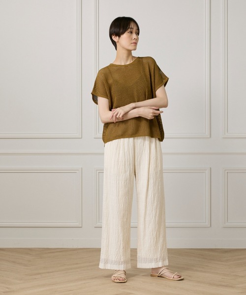 セール】シアーチェックイージーパンツ（その他パンツ）｜I.T.'S