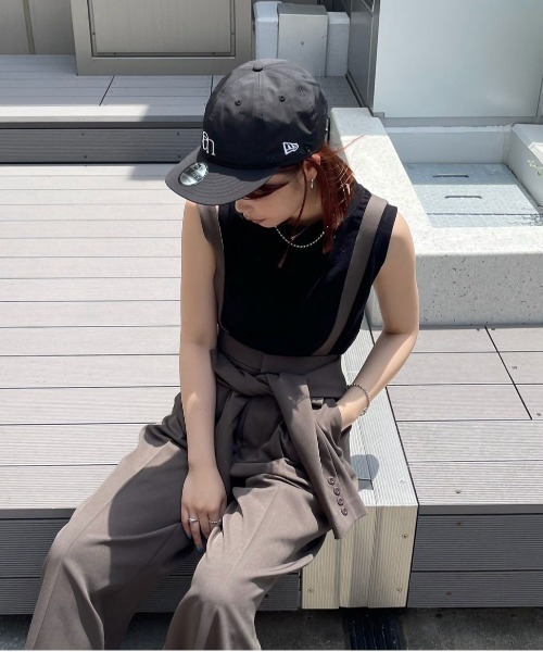 Ameri(アメリ)の「NEW ERA×Ameri SUNSHADE CAP(キャップ・レディース・ブラック・FREE)」の5枚目の写真