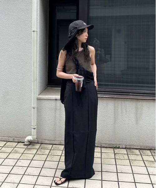 Ameri(アメリ)の「NEW ERA×Ameri SUNSHADE CAP(キャップ・レディース・ブラック・FREE)」の8枚目の写真