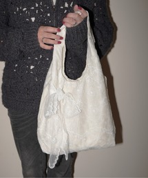 IMARI（イマリ）の「【 IMARI / イマリ 】 リボン レース トートバッグ（トートバッグ）」