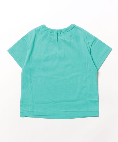 HAKKA BABY（ハッカベビー）の「[ベビー]カラーパレット刺しゅう接触冷感Tシャツ（Tシャツ/カットソー・キッズ・ブラック/ブルー/ホワイト/レッド/ピンク/イエロー・L）」の7枚目の写真