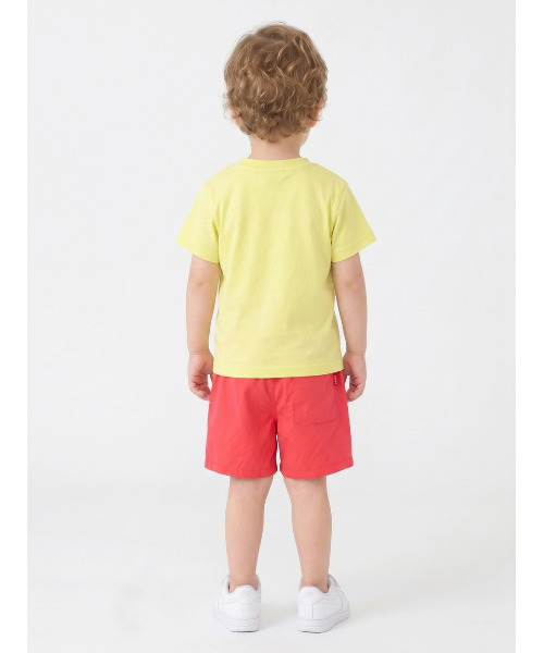 HAKKA BABY（ハッカベビー）の「[ベビー]カラーパレット刺しゅう接触冷感Tシャツ（Tシャツ/カットソー・キッズ・ブラック/ブルー/ホワイト/レッド/ピンク/イエロー・L）」の8枚目の写真