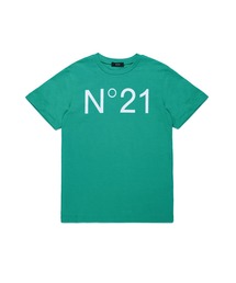 N°21(ヌメロ ヴェントゥーノ)Kids & Junior ブランドロゴ半袖Tシャツカットソー