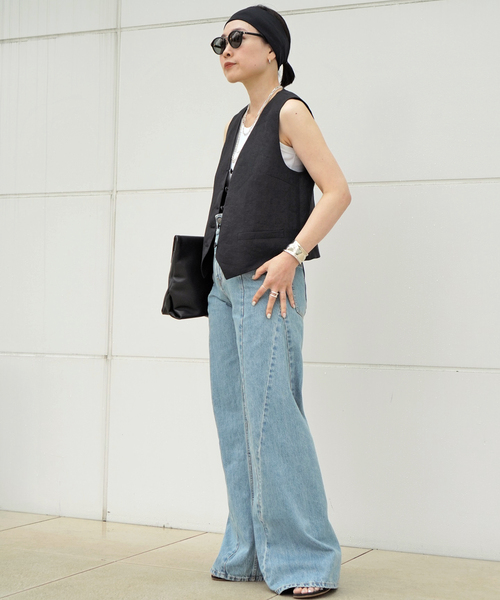 EVERYDAY I LIKE. *リネンベスト リネンベスト（スーツベスト）｜EVERYDAY I LIKE.（エヴリディ