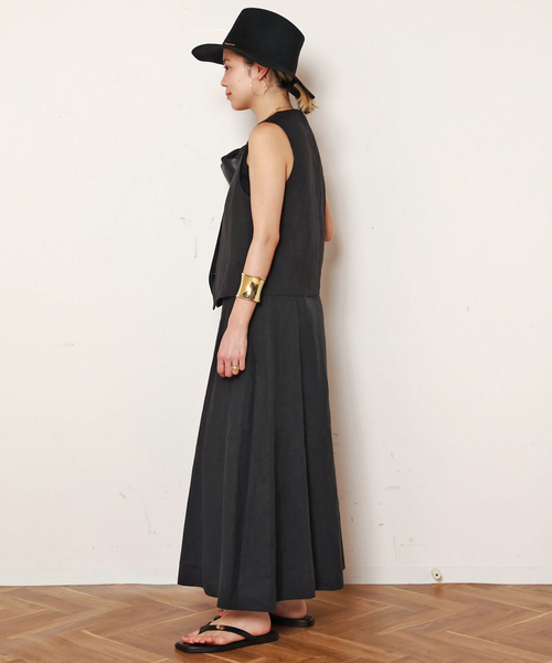 リネンベスト（スーツベスト）｜EVERYDAY I LIKE.（エヴリディアイ