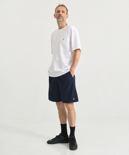 WHITE MOUNTAINEERING(ホワイトマウンテニアリング)の「【White Mountaineering / ホワイトマウンテニアリング】別注 ONE EYELET POCKET TEE(Tシャツ/カットソー・メンズ・ホワイト/ダークグレー/ネイビー/ブラック・2/1/4/3)」の7枚目の写真