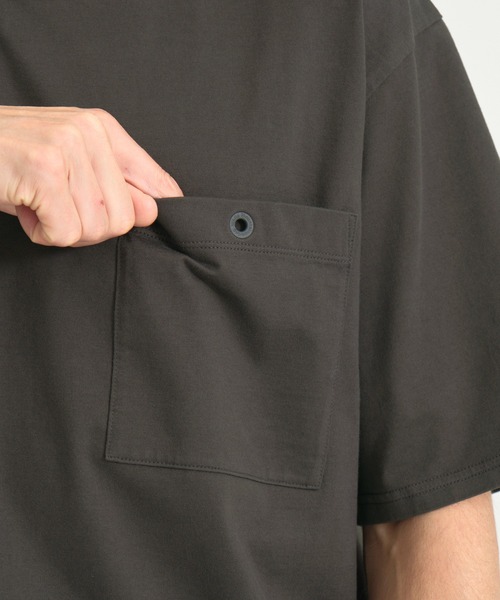 WHITE MOUNTAINEERING(ホワイトマウンテニアリング)の「【White Mountaineering / ホワイトマウンテニアリング】別注 ONE EYELET POCKET TEE(Tシャツ/カットソー・メンズ・ホワイト/ダークグレー/ネイビー/ブラック・2/1/4/3)」の20枚目の写真