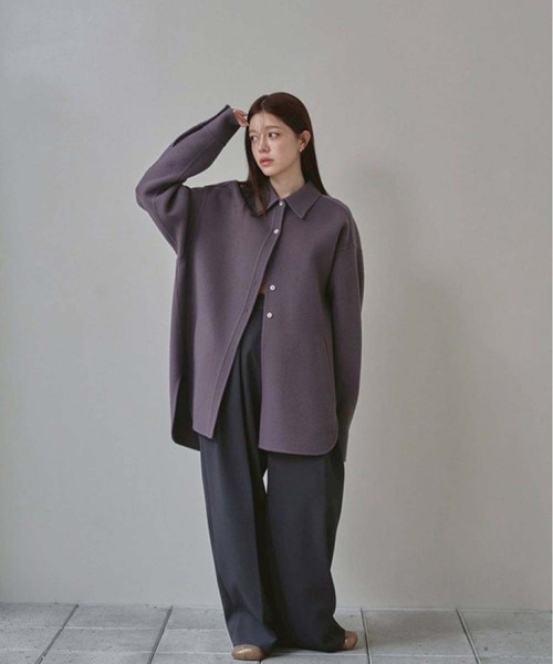 TODAYFUL/トゥデイフル】Wool Shirts Jacket/ウールシャツジャケット