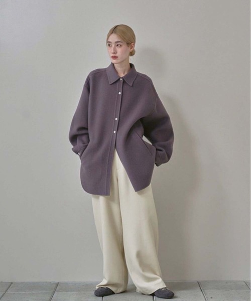 TODAYFUL/トゥデイフル】Wool Shirts Jacket/ウールシャツジャケット