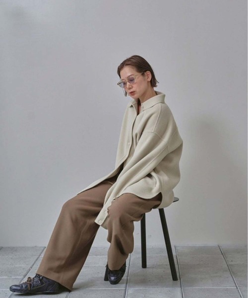 TODAYFUL/トゥデイフル】Wool Shirts Jacket/ウールシャツジャケット