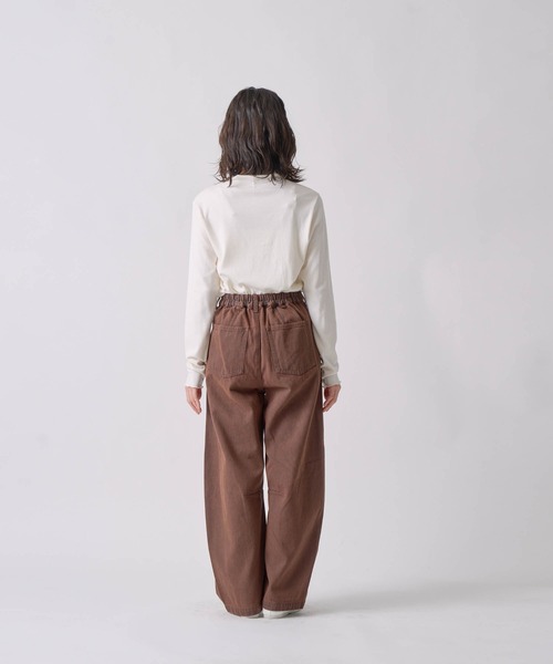 Kelen(ケレン)の「「KELEN / ケレン」カーブデザインカラーデニム(その他パンツ・レディース・ブラウン/グレー・S/M)」の18枚目の写真