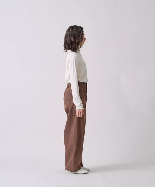 Kelen(ケレン)の「「KELEN / ケレン」カーブデザインカラーデニム(その他パンツ・レディース・ブラウン/グレー・S/M)」の20枚目の写真