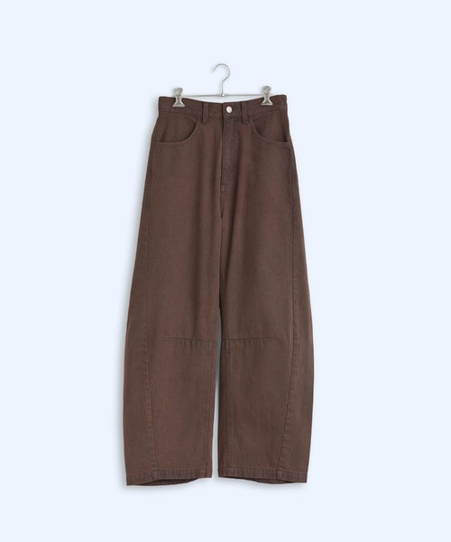 Kelen(ケレン)の「「KELEN / ケレン」カーブデザインカラーデニム(その他パンツ・レディース・ブラウン/グレー・S/M)」の22枚目の写真