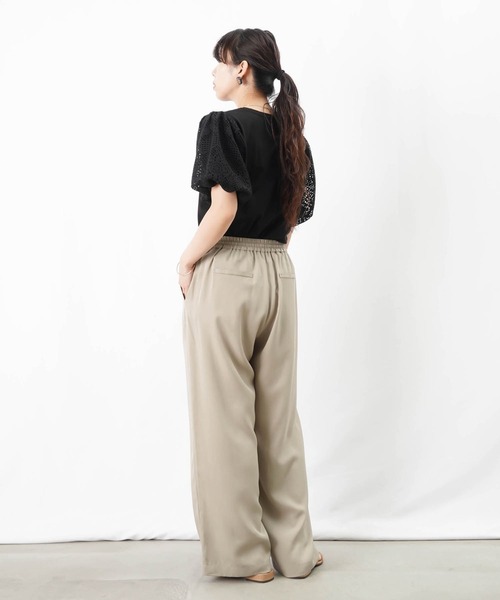 【専用】luca/ladyluckluca★HANDPRINTSMILET★ LADY LUCK LUCA パンツ LC/LLL プリントイージーパンツ