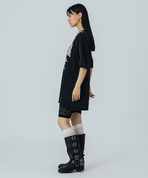 ROSE BUD(ローズバッド)の「LOGO S/S TEE(Tシャツ/カットソー・レディース・ブラック/ベージュ/バーガンディー・ONE SIZE)」の20枚目の写真