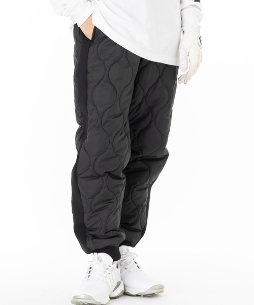 ニューエラゴルフ インサレーテッドキルティング セットアップ ネイビー M ニューエラゴルフ インサレーテッドキルティング セットアップ