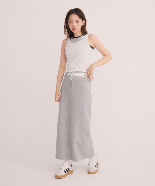 EIMY ISTOIRE(エイミーイストワール)の「miller レイヤードタンクトップ(タンクトップ・レディース・ブラック/ホワイト/その他35・F)」の5枚目の写真