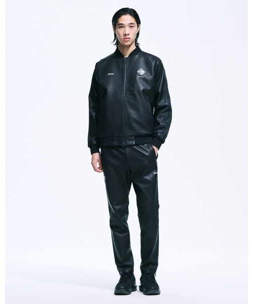 F.C.Real Bristol(エフシーレアルブリストル)の「LEATHER TRACK PANTS(その他パンツ・メンズ・ブラック・MEDIUM/SMALL/X-LARGE/LARGE/XX-LARGE)」の3枚目の写真