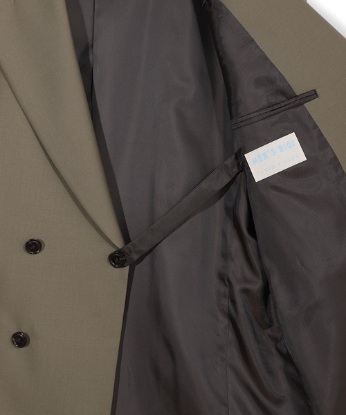 MEN'S BIGI（メンズビギ）の「【50th Anniv . 菊池武夫】TECHWOOL TWILL TAILORED JACKET（テーラードジャケット・メンズ・ブラック/ベージュ・01）」の11枚目の写真