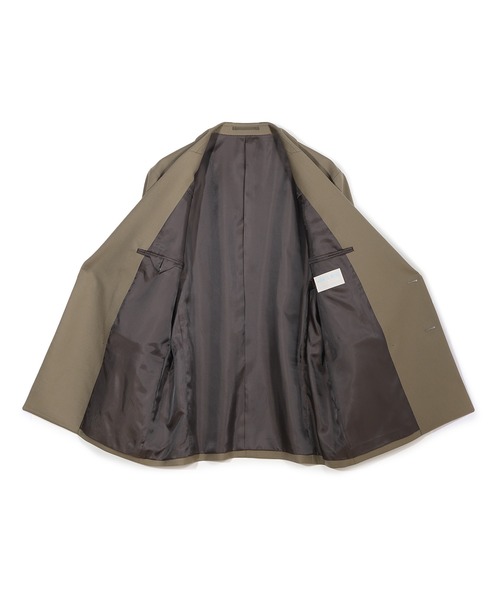 MEN'S BIGI（メンズビギ）の「【50th Anniv . 菊池武夫】TECHWOOL TWILL TAILORED JACKET（テーラードジャケット・メンズ・ブラック/ベージュ・01）」の12枚目の写真