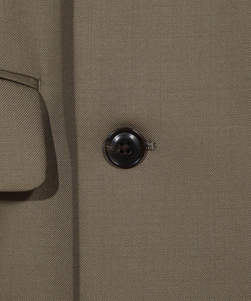 MEN'S BIGI（メンズビギ）の「【50th Anniv . 菊池武夫】TECHWOOL TWILL TAILORED JACKET（テーラードジャケット・メンズ・ブラック/ベージュ・01）」の7枚目の写真