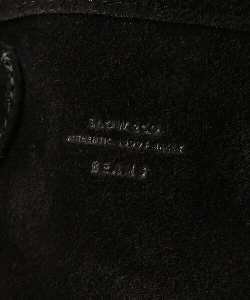 SLOW（スロウ）の「【別注】SLOW / SUEDE 2WAY TOTE（ショルダーバッグ・メンズ・ブラック・ONE SIZE）」の5枚目の写真