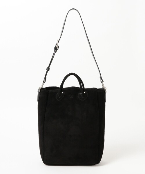 SLOW（スロウ）の「【別注】SLOW / SUEDE 2WAY TOTE（ショルダーバッグ・メンズ・ブラック・ONE SIZE）」の3枚目の写真