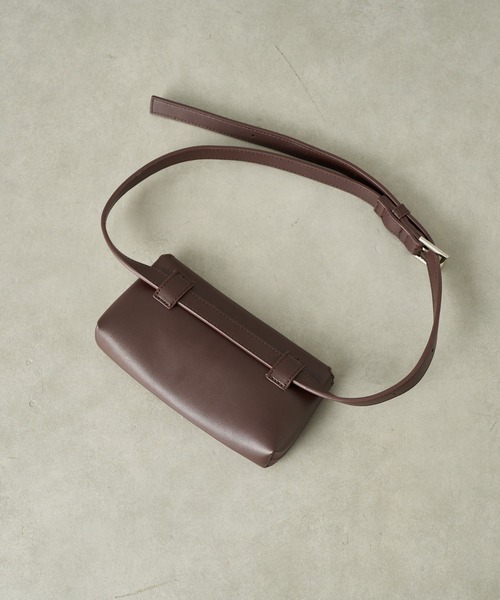 glwwセットリストバンド ウエストバッグ ルードギャラリーチャオパニック GRAIN/グレイン】 三つ編みハンドルボストン #Grouse