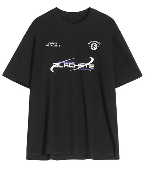 NOWLE(ノウル)の「【NOWLE】ストリート ロゴ プリント ユニセックス 半袖 Tシャツ(Tシャツ/カットソー・メンズ・ブラック/ライトグレー・MEDIUM/LARGE/X-LARGE)」の12枚目の写真