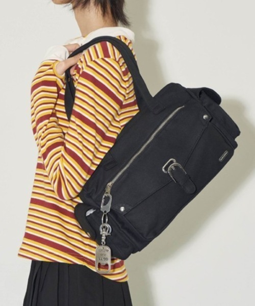 ILLIGO(イリゴ)の「◇ILLIGO◇エッセンシャル ポケット バッグ ESSENTIAL POCKET BAG(ショルダーバッグ・レディース・ブラック/グレー/ピンク・FREE)」の2枚目の写真