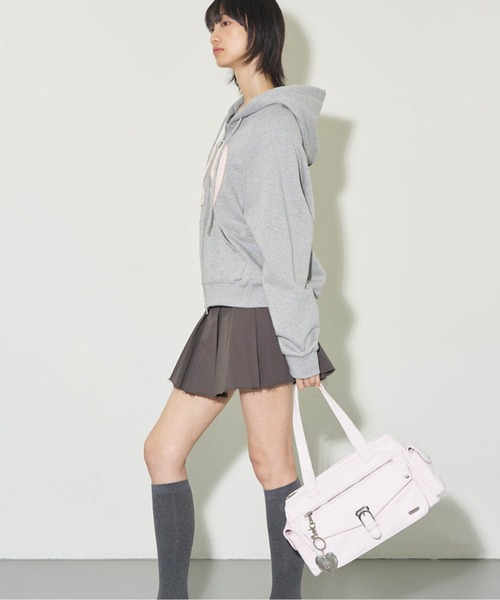 ILLIGO(イリゴ)の「◇ILLIGO◇エッセンシャル ポケット バッグ ESSENTIAL POCKET BAG(ショルダーバッグ・レディース・ブラック/グレー/ピンク・FREE)」の10枚目の写真