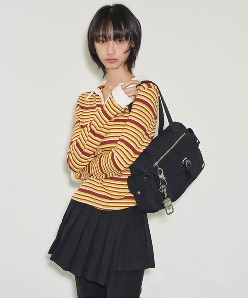 ILLIGO(イリゴ)の「◇ILLIGO◇エッセンシャル ポケット バッグ ESSENTIAL POCKET BAG(ショルダーバッグ・レディース・ブラック/グレー/ピンク・FREE)」の4枚目の写真