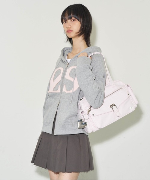 ILLIGO(イリゴ)の「◇ILLIGO◇エッセンシャル ポケット バッグ ESSENTIAL POCKET BAG(ショルダーバッグ・レディース・ブラック/グレー/ピンク・FREE)」の11枚目の写真