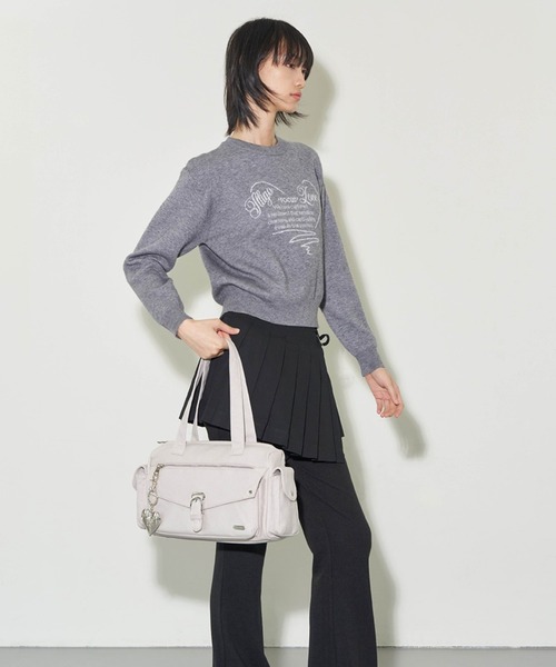 ILLIGO(イリゴ)の「◇ILLIGO◇エッセンシャル ポケット バッグ ESSENTIAL POCKET BAG(ショルダーバッグ・レディース・ブラック/グレー/ピンク・FREE)」の18枚目の写真
