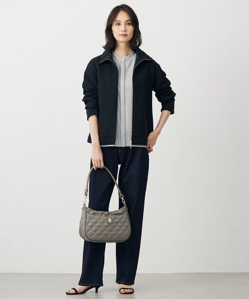 J.PRESS Ladies(J.プレス レディス)の「LIMBLESS50ツイル ブラウス(シャツ/ブラウス・レディース・ライトグレー系/グレー系/アイボリー系・XS)」の15枚目の写真