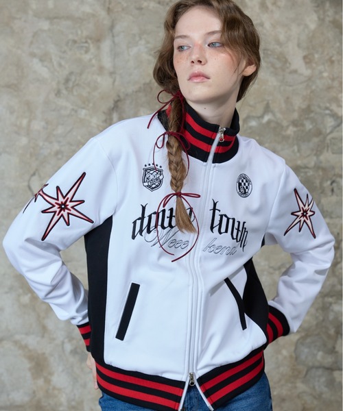 L13 BIG NUMBER JERSEY ZIP UP