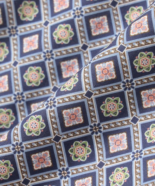 BEAMS mini（ビームスミニ）の「総柄 フリル ワンピース 2025FW（90～140cm）（ワンピース・キッズ・ネイビー/イエロー・90/100/110/120/130/140）」の17枚目の写真