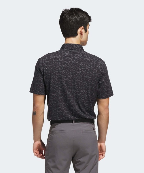 アディダス adidas ゴルフ ボタンダウンシャツ グラフィック 半袖ボタンダウンシャツ【adidas Golf/アディダス
