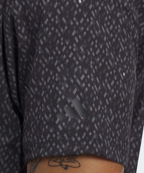 adidas(アディダス)の「マイクロ アーガイル グラフィック 半袖ボタンダウンシャツ【adidas Golf/アディダスゴルフ】(ポロシャツ・メンズ・ネイビー/ホワイト/ブラック/ホワイト×ブルー・XX-LARGE/LARGE/MEDIUM/X-LARGE)」の19枚目の写真