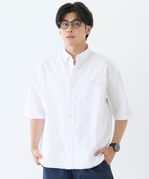 coca（coca）（コカ）の「オックスボタンダウン半袖シャツ（シャツ/ブラウス）」